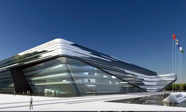 西安國際港務區綜合大樓鋁單板工程